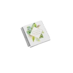 Livre d'Organisation de Mariage - 86 Pages - Tropical Or