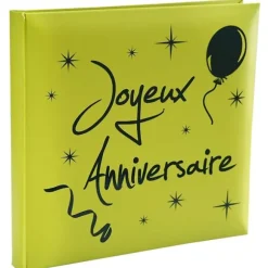 Livre d'Or "Joyeux Anniversaire" - Vert