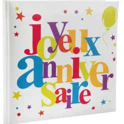 Livre d'Or "Joyeux Anniversaire" - Multicolore