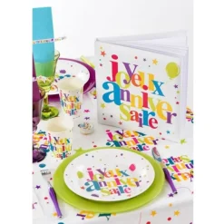 Livre d'Or "Joyeux Anniversaire" - Multicolore