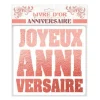 Livre d'Or - Rose Gold - Joyeux Anniversaire