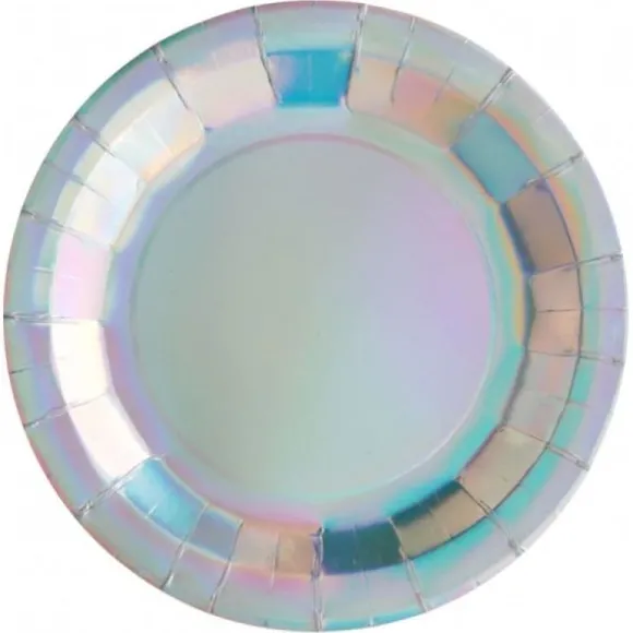Lot de 10 assiettes Holographiques