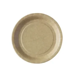 Lot de 50 assiettes Kraft - 22 cm