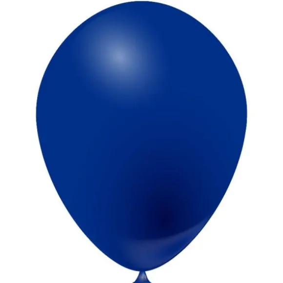 Lot de 20 Ballons - Bleu Marine Opaque
