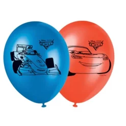Lot de 8 ballons de baudruche Cars ®