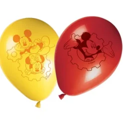 Lot de 8 ballons de baudruche Mickey Mouse ®