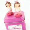 Lot de 2 figurines à coller - Princesse Clara