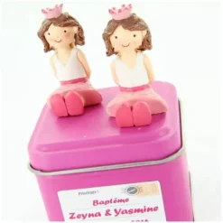 Lot de 2 figurines à coller - Princesse Clara