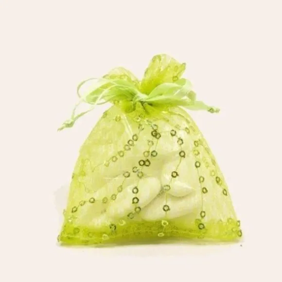 Lot de 6 Sachets Fantaisie Pailletés - Anis