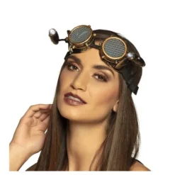 Lunettes Adulte Steampunk avec Lampes