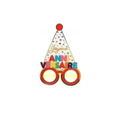 Lunettes - Anniversaire Ballons Multicolores