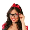 Lunettes avec nœud rouge