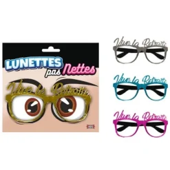Lunettes Cocktail sans verres - Couleur Aléatoire