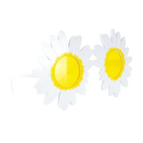 Lunettes d'Hippie avec marguerites