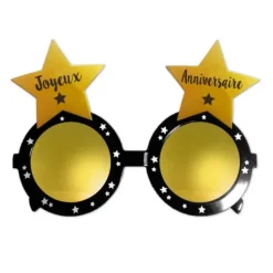 Lunettes en plastique Etoiles Anniversaire - Age au Choix