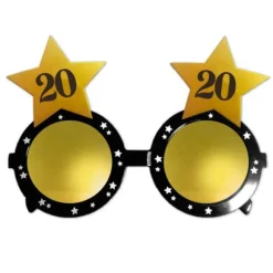 Lunettes en plastique Etoiles Anniversaire - Age au Choix