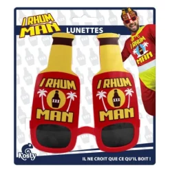 Lunettes humoristiques "I Rhum Man"