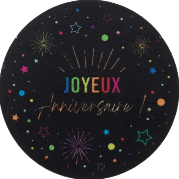 Lunettes "Joyeux Anniversaire" - Collection Festicolor - Couleur au choix