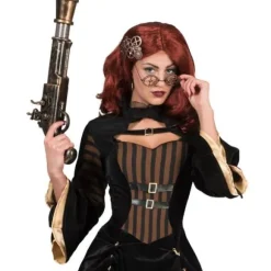 Lunettes Rondes "Rouages" Steampunk
