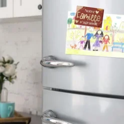 Magnet Annonce - Notre famille s'agrandit - Collection Annonce de Grossesse