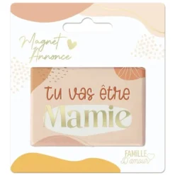 Magnet Annonce - Tu vas être Mamie - Collection Annonce de Grossesse