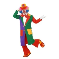 Manteau de Clown Coloré Adulte - Taille au Choix