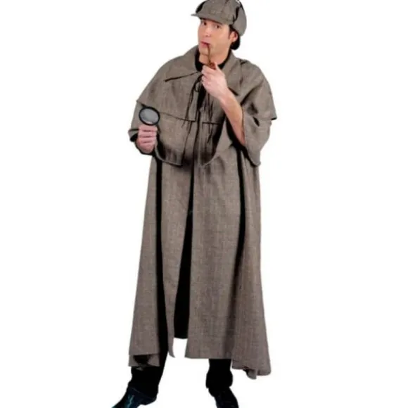 Manteau et Chapeau de Détective "Inspecteur Rousseau"