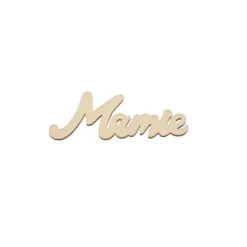 Marque-Place en Bois - Modèle au choix