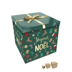 6 marque-places en forme d'étoile - 12 x 8 cm - Noël