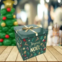 6 marque-places en forme d'étoile - 12 x 8 cm - Noël