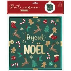 6 marque-places en forme d'étoile - 12 x 8 cm - Noël
