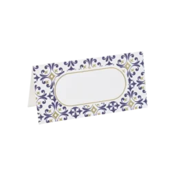 10 marque-places en papier - 8 x 4 cm - Collection Dolce Vita