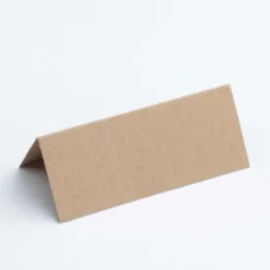 10 Marque-Places - Kraft - Muscade