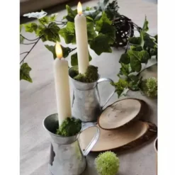 12 Marques Places en bois - 18 cm