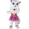 Mascotte Chat Kitty Rose
