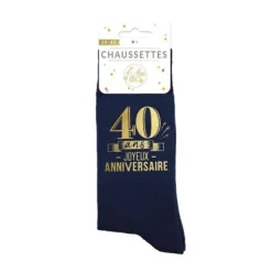 Médaille d'or tricolore pour anniversaire - Âge au choix