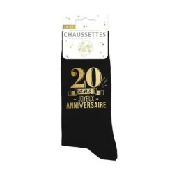 Médaille d'or tricolore pour anniversaire - Âge au choix