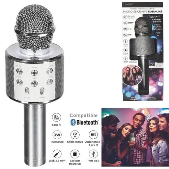 Micro Enceinte Karaoké