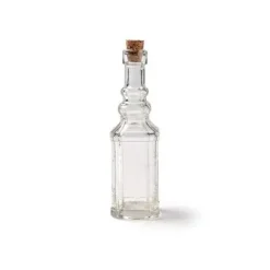 Mignonnette en verre avec bouchon en liège - 35 ml