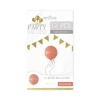 12 mini ballons en latex - 12 cm - Couleur au choix