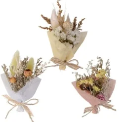 Mini bouquet de fleurs séchées - Modèle aléatoire