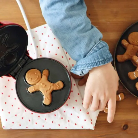 Mini gaufrier pour bonhommes en pain d'épices - Waffle Factory
