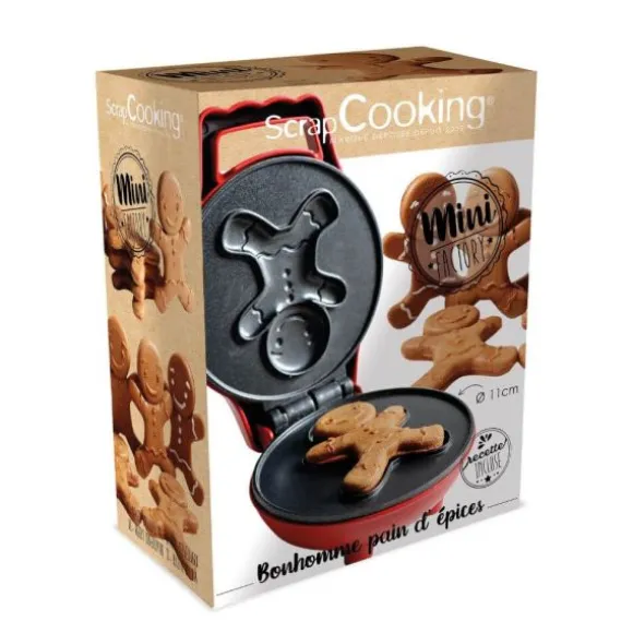 Mini gaufrier pour bonhommes en pain d'épices - Waffle Factory