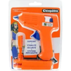 Mini-pistolet à colle avec support - Cléopâtre