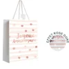 Mini Pochette Cadeaux Joyeux Anniversaire - Rose Gold