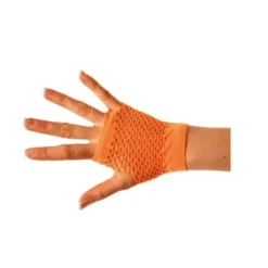 Mitaines Oranges Fluo en Résille