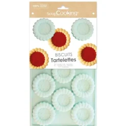Moule en silicone pour biscuits "Tartelettes"