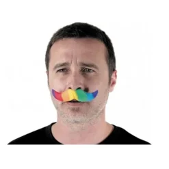 Moustache Arc-en-Ciel