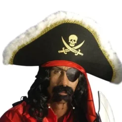 Moustache et Bouc avec Perles de Pirate