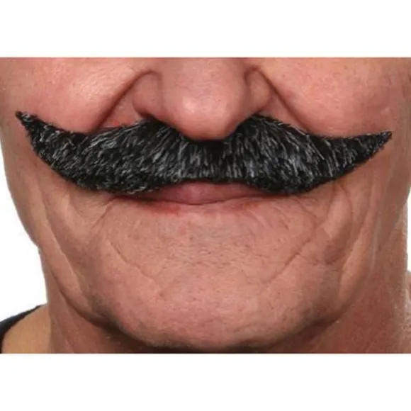 Moustache "Parisien" - Poivre et Sel